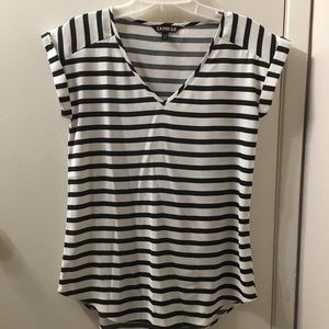 Express striped blouse.